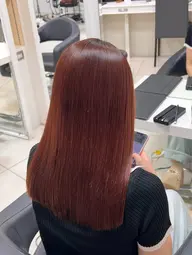 【ケアブリーチ込⚡️】根元の伸びた部分をbleach➕oncolor🪐