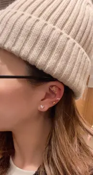 ▫️耳つぼジュエリー🌼👂🏻"片耳10粒まで (美容/ダイエット/頭痛/肩こりなどのお悩みに)ニュアンスデザイン