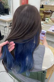 ブリーチ＋インナーカラー、イヤリングカラー🧸『平日限定』