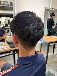 メンズカット＋ウルトラファインバブル炭酸