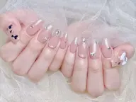 💗持ち込みデザイン120分やり放題7280（デザイン、大きいパーツ6本程度)【初回ジェルオフ無料ケア込み】