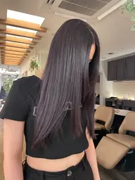 ナチュラルストレートパーマ＋ ケアトリートメント🧼