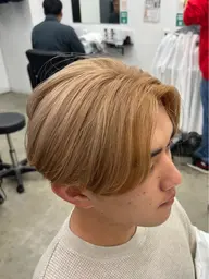 【メンズカラーモデル様募集✂︎】カット+ダブルカラー(ブリーチ込み)