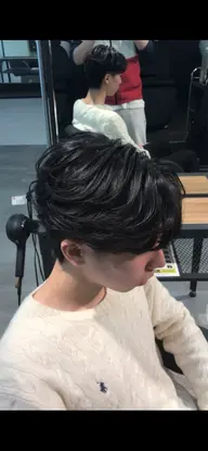 【4月中限定✨】メンズカット➕パーマ　トリートメント付き🌱