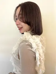 艶カラー＋シャンプーブロー🧴💛