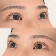 まつ毛パーマ&美眉スタイリング