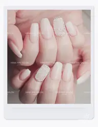 💎ミラーネイルorスワロフスキーピクシーネイル 💕オフ無し【初回ソフトジェルオフ無料】