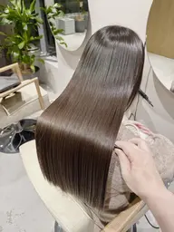 【お得な組み合わせフルメニュー🉐⭐️】髪質改善ストレート✨＋ノンダメージカラー（必読注意事項）🙆‍♂️＋カット