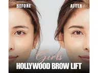 【WAX＆眉メイク込】ハリウッドブロウリフト＋WAX3ヵ所（1回）