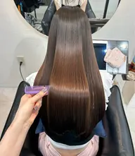 【✨艶髪✨】アディクシーカラー + 最高級髪質改善ケラチントリートメント