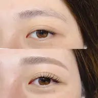 🌟黄金比美眉WAX（間引き込み）×まつ毛パーマ👀✨アイシャンプー、コーティング付き🎀