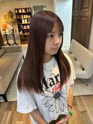 【2~5回目来店限定】透明感カラー + トリートメント🥣