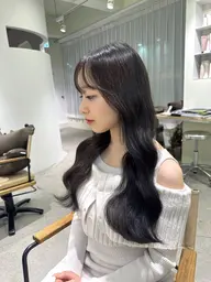 【髪質改善】🤍艶カラー+HITAトリートメント🤍