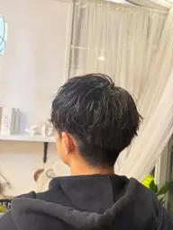 【メンズ限定】カット+波巻きツイストスパイラルパーマ