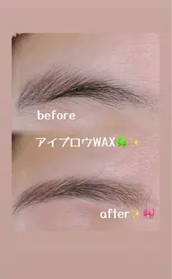 アイブロウWAX【モデル✨️】＊詳細を必ずお読みください。