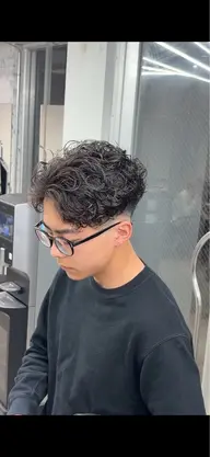 🌿6月限定+ご新規様限定🌿メンズカット+パーマ+内部補修トリートメント