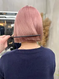 カット+ケアダブルカラー+最新トリートメント