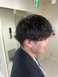 《波巻き＆ツイスト》パーマ＋カット＋マイクロバブルシャンプー＋セット付き