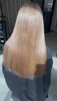 潤い艶カラー+高級髪質改善トリートメント