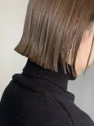 艶感カラー+トリートメント