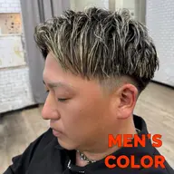 【men’s限定⭐️垢抜け確定】骨格矯正カット＋筋感デザインメッシュ