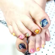 持ち込みデザインフットやり放題！