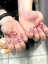 🪐オフなしスカルプ10本持ち込みアート(ジェルのみ)