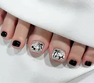 ☆NEWOPEN記念(オフあり)【フット】アート4本まで持ち込みデザインシンプル ¥ 7500