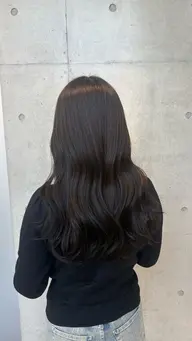 【2回目から】透明感ワンカラー＋似合わせカット＋保湿TR🫧