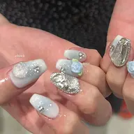 ⟡4月限定⟡【オフあり】持ち込みdesign（150min） para gel使用𖤐ˊ˗