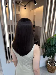 【広がり抑えたい】カット+美髪縮毛矯正+クイックトリートメント