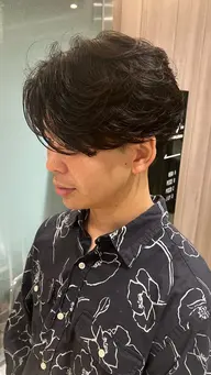 【パーマ人気No.1】メンズカット+ニュアンスパーマ👑