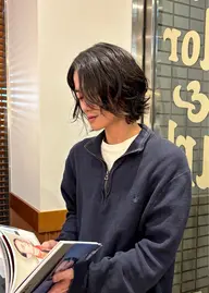 men'sカット＋パーマ