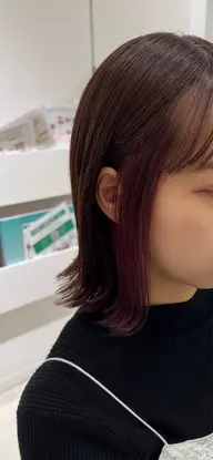 💡U25 さりげなく見せるインナーカラー【インナーブリーチ】➕【似合わせcolor】🤎🎀🪻🏷️