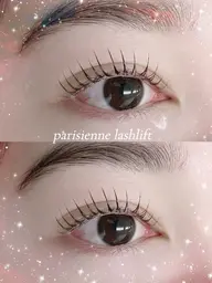 大人気💜【まつ毛パーマ★立ち上げ×微カール】パリジェンヌ➕美容液コーティング付💜