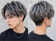 平日限定1名✨13​〜​17時🕊カット＋ダブルカラー（ブリーチ込）で華やかに💫※補足必読