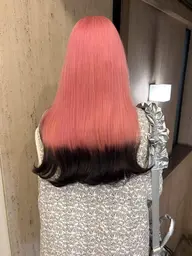 💥デザインカラー💥ブリーチ➕艶カラー➕デザイン➕トリートメント🫧