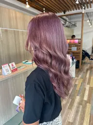 【新規様限定】 暖色、寒色、白髪染めも◎ブリーチなし艶カラー➕1stepトリートメント付き！