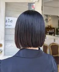 《処理剤配合ダメージは最小限◎》縮毛矯正+超音波トリートメント