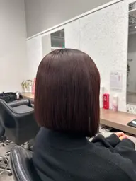 ボブカット+透明感艶フルカラー♡