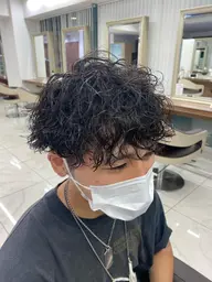 【メンズ】カット🪡➕パーマ🌀