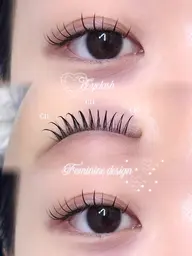 🧁フラットラッシュ80本 ¥5,800 (オフ無料、リペア不可)