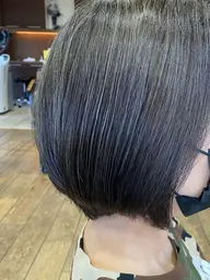 デザインカラー/ハイトーン/ハイライト (ケアブリーチ＋カラー)ブロー＋炭酸