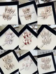 🐰施術時間30分◎＞★シンプルデザインネイルチップ★ ¥ 3980​〜​💍