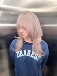 🖤ハイトーン × 🖤(ケア込み)ブリーチ2回＋ワンカラー👻