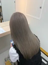 【透明感◎】透明感Wカラー🌟＋生トリートメント🫧＋似合わせカット✂️✨