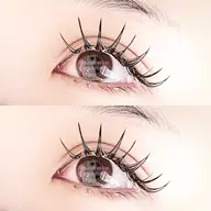 【束感韓流仕上げ🆗】全然取れないLEDフラットラッシュ140本までつけ放題　¥9990❤️他店オフ＋¥550