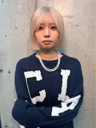 【新規/ハイトーン】ブリーチ（1回）+カラー　（#ダブルカラー）