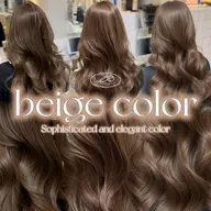 【💕トレンドカラー💕】韓国風カット✨ブリーチ無しW ケアカラー✨髪質改善1Stepトリートメント