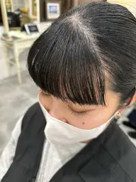 🌧カット+ポイント縮毛矯正(前髪など)🌧